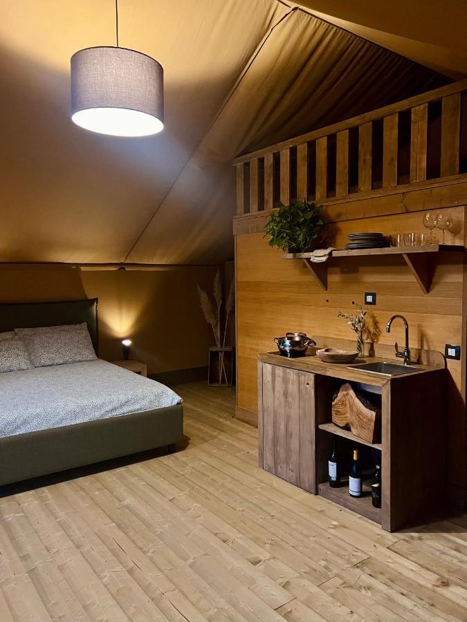 מלון גרוסטו Glamping Grancia מראה חיצוני תמונה