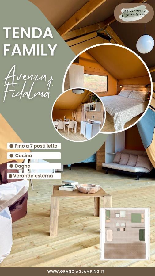 מלון גרוסטו Glamping Grancia מראה חיצוני תמונה