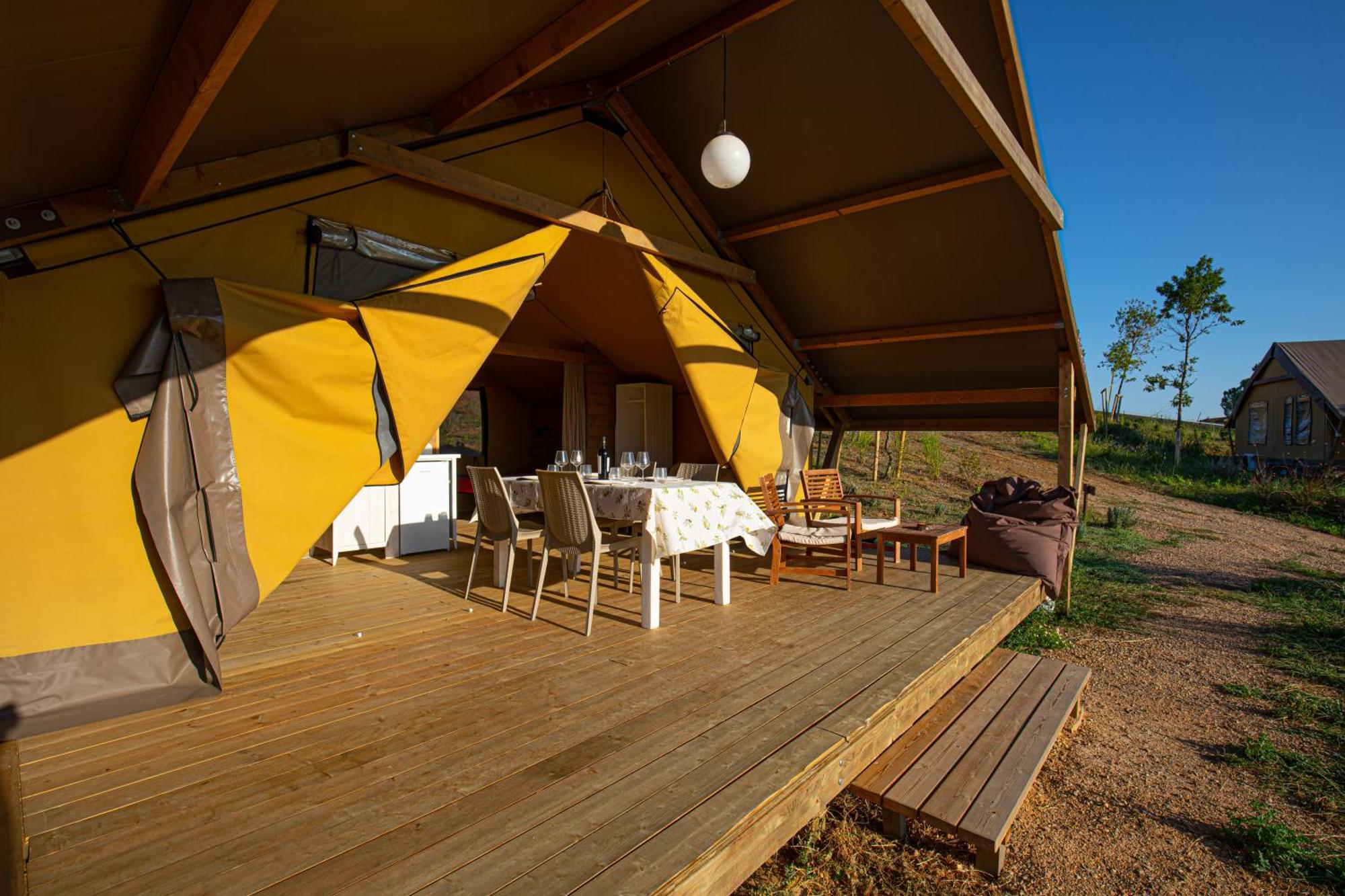 מלון גרוסטו Glamping Grancia מראה חיצוני תמונה